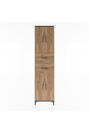 Arges Dolap 5 Raflı 2 Çekmeceli 4 Kapaklı 60x30x243 - S32M055V6A