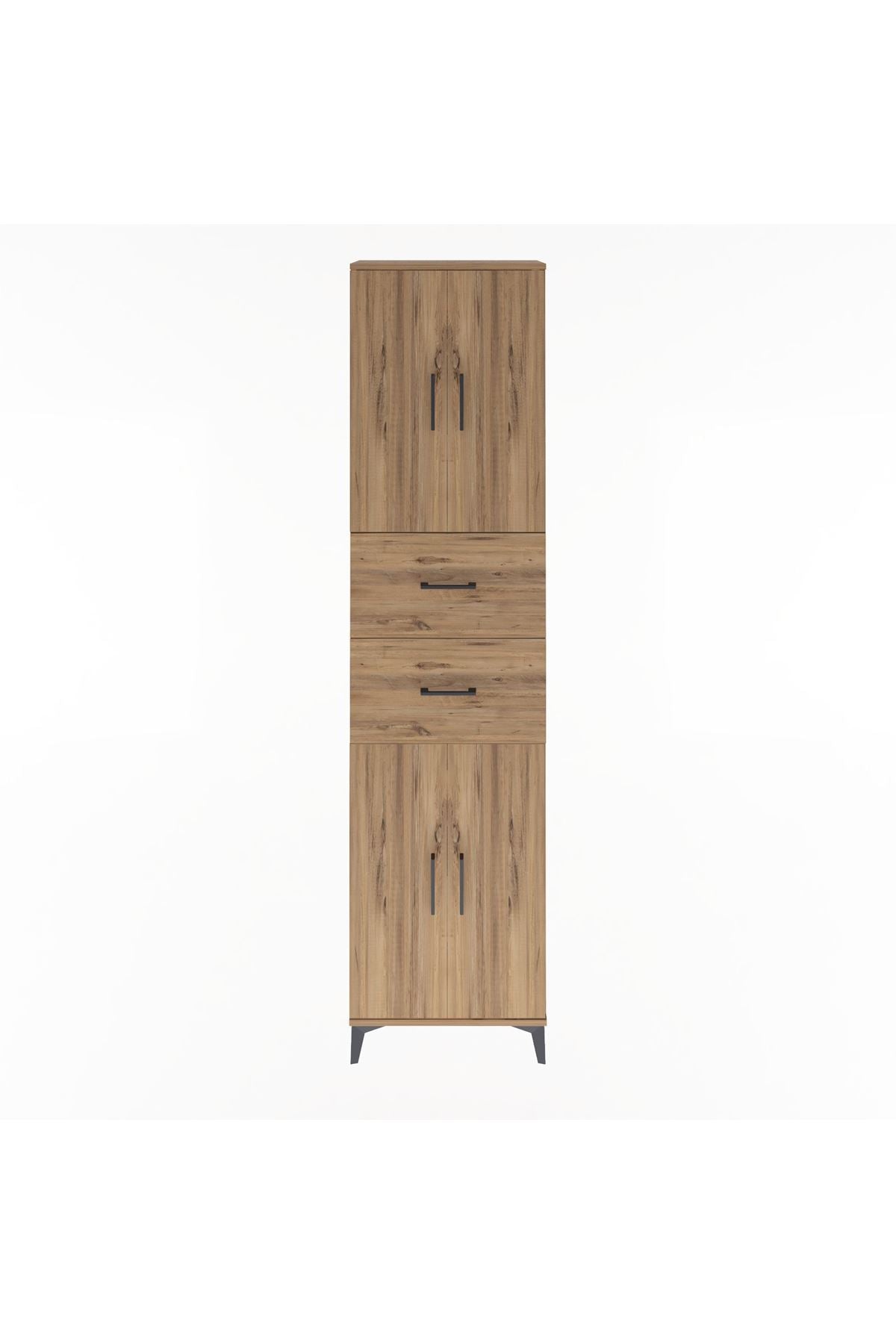 Arges Dolap 5 Raflı 2 Çekmeceli 4 Kapaklı 60x30x243 - S32M055V9A
