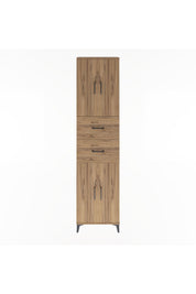 Arges Dolap 5 Raflı 2 Çekmeceli 4 Kapaklı 60x30x243 - S32M055V9A