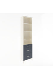 Arges Dolap 4 Raflı 3 Çekmeceli 60x30x243 - S32M056V2A