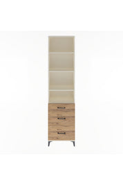 Arges Dolap 4 Raflı 3 Çekmeceli 60x30x243 - S32M056V3A