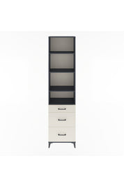 Arges Dolap 4 Raflı 3 Çekmeceli 60x30x243 - S32M056V4A