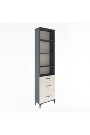 Arges Dolap 4 Raflı 3 Çekmeceli 60x30x243 - S32M056V4A