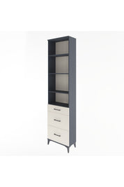 Arges Dolap 4 Raflı 3 Çekmeceli 60x30x243 - S32M056V4A