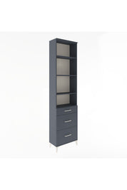 Arges Dolap 4 Raflı 3 Çekmeceli 60x30x243 - S32M056V5A