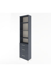 Arges Dolap 4 Raflı 3 Çekmeceli 60x30x243 - S32M056V5A