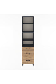 Arges Dolap 4 Raflı 3 Çekmeceli 60x30x243 - S32M056V6A