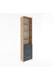 Arges Dolap 4 Raflı 3 Çekmeceli 60x30x243 - S32M056V8A