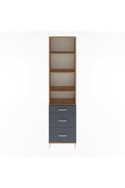 Arges Dolap 4 Raflı 3 Çekmeceli 60x30x243 - S32M056V8A