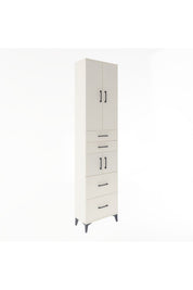Arges Dolap 4 Raflı 4 Çekmeceli 4 Kapaklı 60x30x243 - S32M058V1A