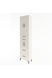 Arges Dolap 4 Raflı 4 Çekmeceli 4 Kapaklı 60x30x243 - S32M058V1A