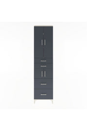 Arges Dolap 4 Raflı 4 Çekmeceli 4 Kapaklı 60x30x243 - S32M058V2A