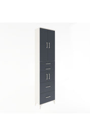 Arges Dolap 4 Raflı 4 Çekmeceli 4 Kapaklı 60x30x243 - S32M058V2A