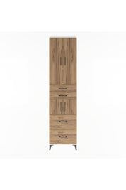 Arges Dolap 4 Raflı 4 Çekmeceli 4 Kapaklı 60x30x243 - S32M058V3A