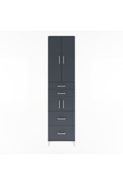 Arges Dolap 4 Raflı 4 Çekmeceli 4 Kapaklı 60x30x243 - S32M058V5A