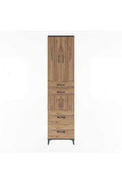 Arges Dolap 4 Raflı 4 Çekmeceli 4 Kapaklı 60x30x243 - S32M058V6A