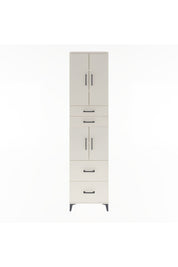 Arges Dolap 5 Raflı 4 Çekmeceli 4 Kapaklı 60x30x243 - S32M059V1A