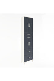 Arges Dolap 5 Raflı 4 Çekmeceli 4 Kapaklı 60x30x243 - S32M059V2A