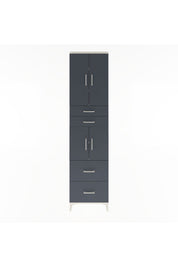 Arges Dolap 5 Raflı 4 Çekmeceli 4 Kapaklı 60x30x243 - S32M059V2A