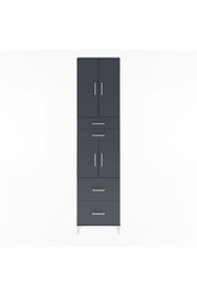Arges Dolap 5 Raflı 4 Çekmeceli 4 Kapaklı 60x30x243 - S32M059V5A
