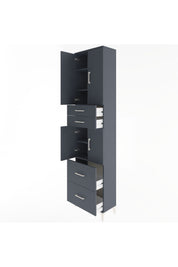Arges Dolap 5 Raflı 4 Çekmeceli 4 Kapaklı 60x30x243 - S32M059V5A