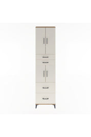 Arges Dolap 5 Raflı 4 Çekmeceli 4 Kapaklı 60x30x243 - S32M059V7A