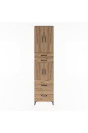Arges Dolap 5 Raflı 4 Çekmeceli 4 Kapaklı 60x30x243 - S32M059V9A