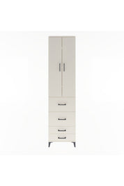 Arges Dolap 4 Raflı 4 Çekmeceli 2 Kapaklı 60x30x243 - S32M060V1A