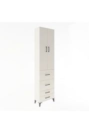 Arges Dolap 4 Raflı 4 Çekmeceli 2 Kapaklı 60x30x243 - S32M060V1A