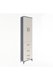 Arges Dolap 4 Raflı 4 Çekmeceli 2 Kapaklı 60x30x243 - S32M060V4A