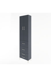 Arges Dolap 4 Raflı 4 Çekmeceli 2 Kapaklı 60x30x243 - S32M060V5A
