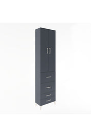 Arges Dolap 4 Raflı 4 Çekmeceli 2 Kapaklı 60x30x243 - S32M060V5A