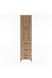 Arges Dolap 4 Raflı 4 Çekmeceli 2 Kapaklı 60x30x243 - S32M060V9A