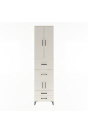 Arges Dolap 4 Raflı 4 Çekmeceli 4 Kapaklı 60x30x243 - S32M061V1A