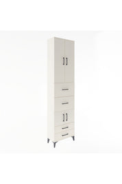 Arges Dolap 4 Raflı 4 Çekmeceli 4 Kapaklı 60x30x243 - S32M061V1A