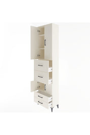 Arges Dolap 4 Raflı 4 Çekmeceli 4 Kapaklı 60x30x243 - S32M061V1A