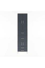 Arges Dolap 4 Raflı 4 Çekmeceli 4 Kapaklı 60x30x243 - S32M061V2A