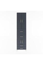 Arges Dolap 4 Raflı 4 Çekmeceli 4 Kapaklı 60x30x243 - S32M061V5A