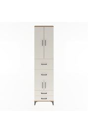 Arges Dolap 4 Raflı 4 Çekmeceli 4 Kapaklı 60x30x243 - S32M061V7A