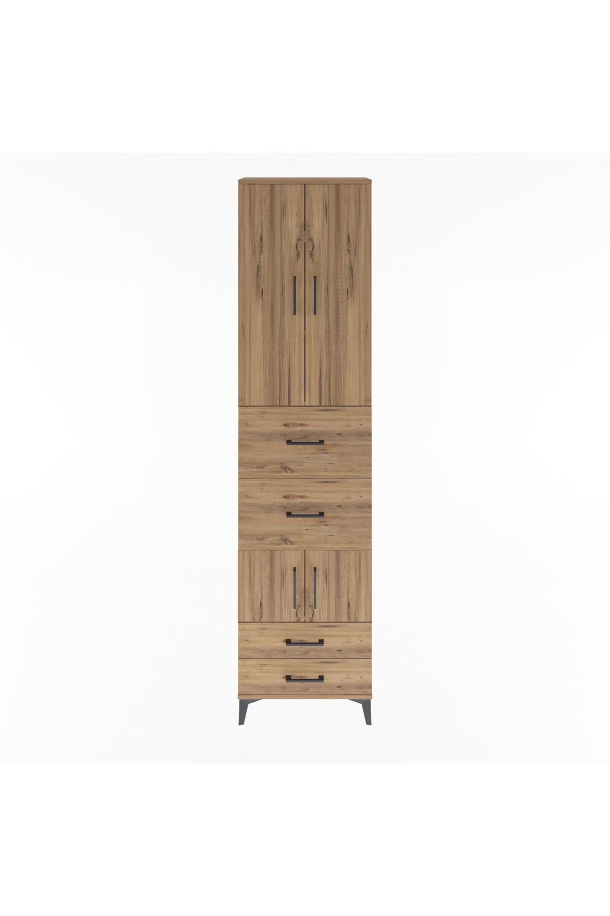Arges Dolap 4 Raflı 4 Çekmeceli 4 Kapaklı 60x30x243 - S32M061V9A