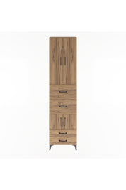 Arges Dolap 4 Raflı 4 Çekmeceli 4 Kapaklı 60x30x243 - S32M061V9A