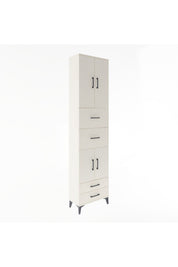 Arges Dolap 5 Raflı 4 Çekmeceli 4 Kapaklı 60x30x243 - S32M062V1A