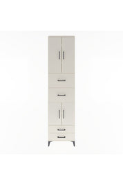 Arges Dolap 5 Raflı 4 Çekmeceli 4 Kapaklı 60x30x243 - S32M062V1A