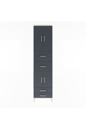 Arges Dolap 5 Raflı 4 Çekmeceli 4 Kapaklı 60x30x243 - S32M062V2A