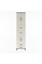 Arges Dolap 5 Raflı 4 Çekmeceli 4 Kapaklı 60x30x243 - S32M062V4A