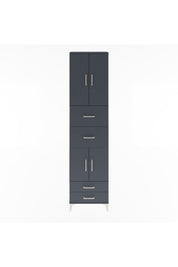 Arges Dolap 5 Raflı 4 Çekmeceli 4 Kapaklı 60x30x243 - S32M062V5A