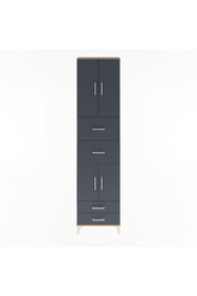 Arges Dolap 5 Raflı 4 Çekmeceli 4 Kapaklı 60x30x243 - S32M062V8A