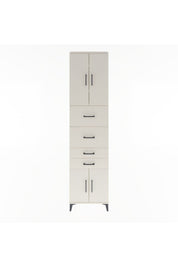 Arges Dolap 3 Raflı 4 Çekmeceli 4 Kapaklı 60x30x243 - S32M063V1A