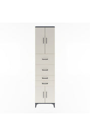 Arges Dolap 3 Raflı 4 Çekmeceli 4 Kapaklı 60x30x243 - S32M063V4A