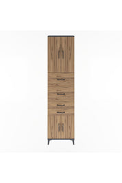 Arges Dolap 3 Raflı 4 Çekmeceli 4 Kapaklı 60x30x243 - S32M063V6A